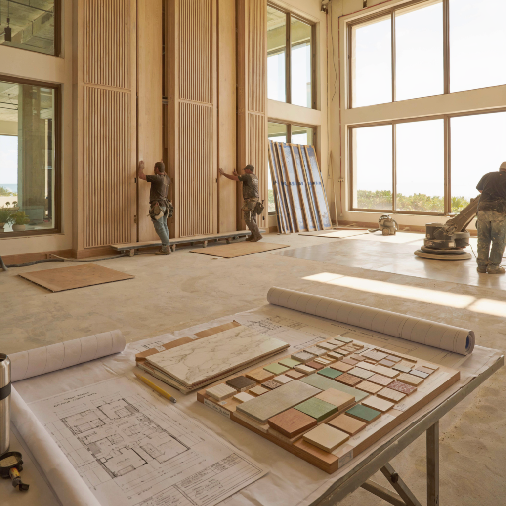 new construction interior design